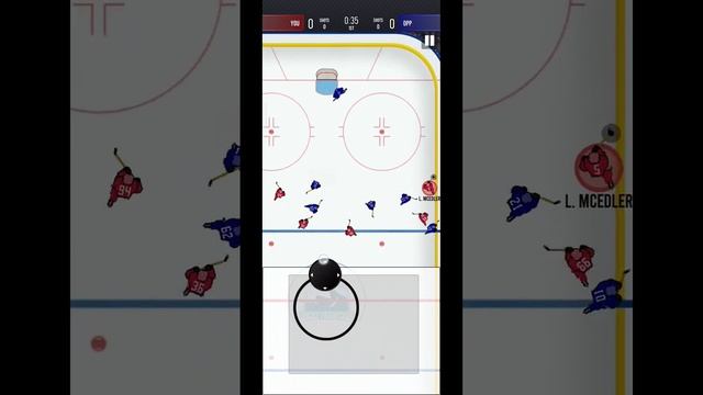 хоккей одной рукой? легко! Superstar hockey! #superstarhockey #mobilegaming #мобильныеигры