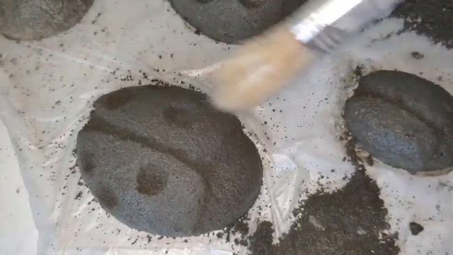 Что сделать из остатков раствора / Поделки из цемента / ФИГУРЫ для сада своими руками смотреть онлайн