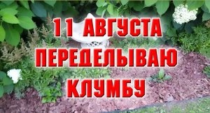 Переделываю клумбу и другие работы.mp4
