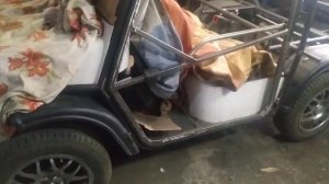 Электромобиль своими  руками ( Начало реконструкции и доработки).