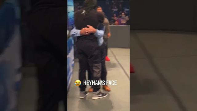 Roman Reigns Hugs Crying Paul Heyman After He Fights With A Fan | Muzammil Khan