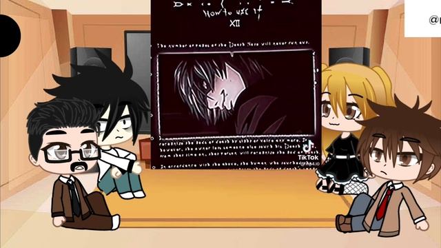 death note react to Light Yagami /gacha club\ eng смотреть онлайн