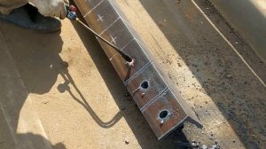 Резка металла 15 мм. толщина - уголок в размер и отверстия. Выполняю заявку с выездом в Подмосковье