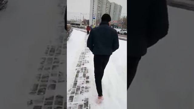 Босоногий образ жизни зимой