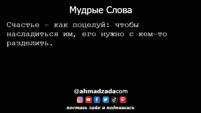 Мудрые Слова (4)