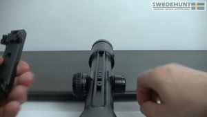 How to mount the ZEISS rail optics on a Blaser Saddle mount
