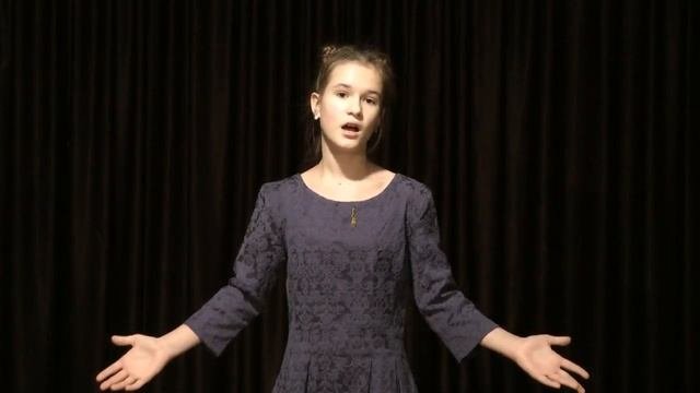 Черевкова Арина читает отрывок из повести Р. Фраермана "Дикая собака Динго", декабрь 2022