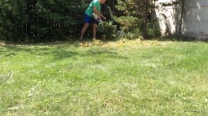 Stihl Fse 60 триммер электрический  доделает то что не смогла газонокосилка