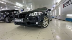 Выполнили полный антихром автомобиля BMW 5 серии