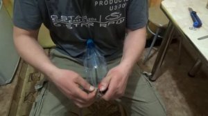 Бутылкорез-брелок версия 1/Key ring (trinket) -PET bottle cutter. Веревка из пластиковой бутылки