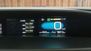 Toyota Prius PHV52.Расход топлива.Мгого или мало? Полтора месяца не заправлялся.