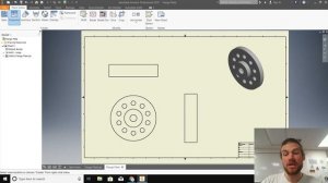 Making a Technical Drawing and Changing Dimension Text size in Autodesk Inventor