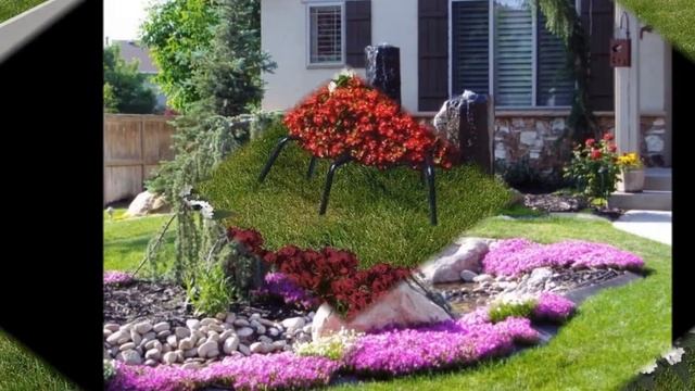 Клумбы и Цветники на Даче - фото 2018 / Flowerbeds and flower beds in Dacha photo смотреть онлайн