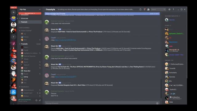When you walk into a freestyle Discord server with sass смотреть онлайн