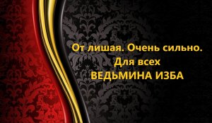 ОТ ЛИШАЯ..ОЧЕНЬ СИЛЬНО..ДЛЯ ВСЕХ..АВТОР: ИНГА ХОСРОЕВА