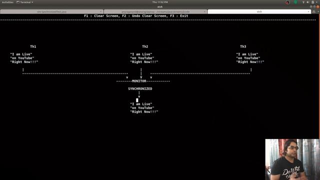 Java Live Coding : Synchronized