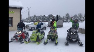 Открытие сезона 2024  Авария на снегоходе, потеряли часть команды  Вот это покатали