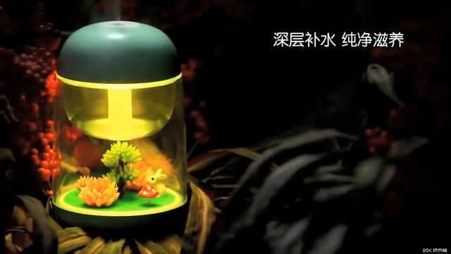 Творческий микро пейзаж увлажнитель воздуха для маленьких офис прозрачный эфирные масла арома смотреть онлайн