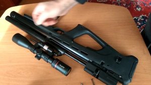 РСР-ИЖ Крюгера самодельный передний взвод  62коробка. PСР ulyarnyye pcp vintovki  Popular pcp rifle