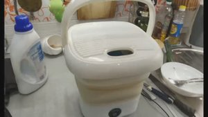 Реанимация настольной стиральной мини машины