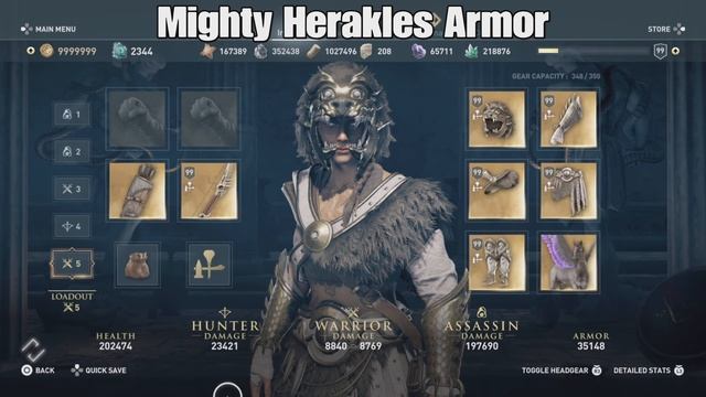 Assassin's Creed Odyssey- Kassandra All Gear Sets