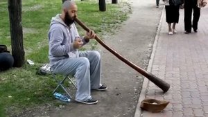 Музыкальный инструмент - Didgeridoo (диджериду).