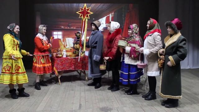 Гуляют ребятки в рождественские святки