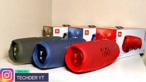 JBL CHARGE 5 RED UNBOXING & PARTYBOOST!!