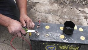 Восстановление клеммы на аккумуляторе