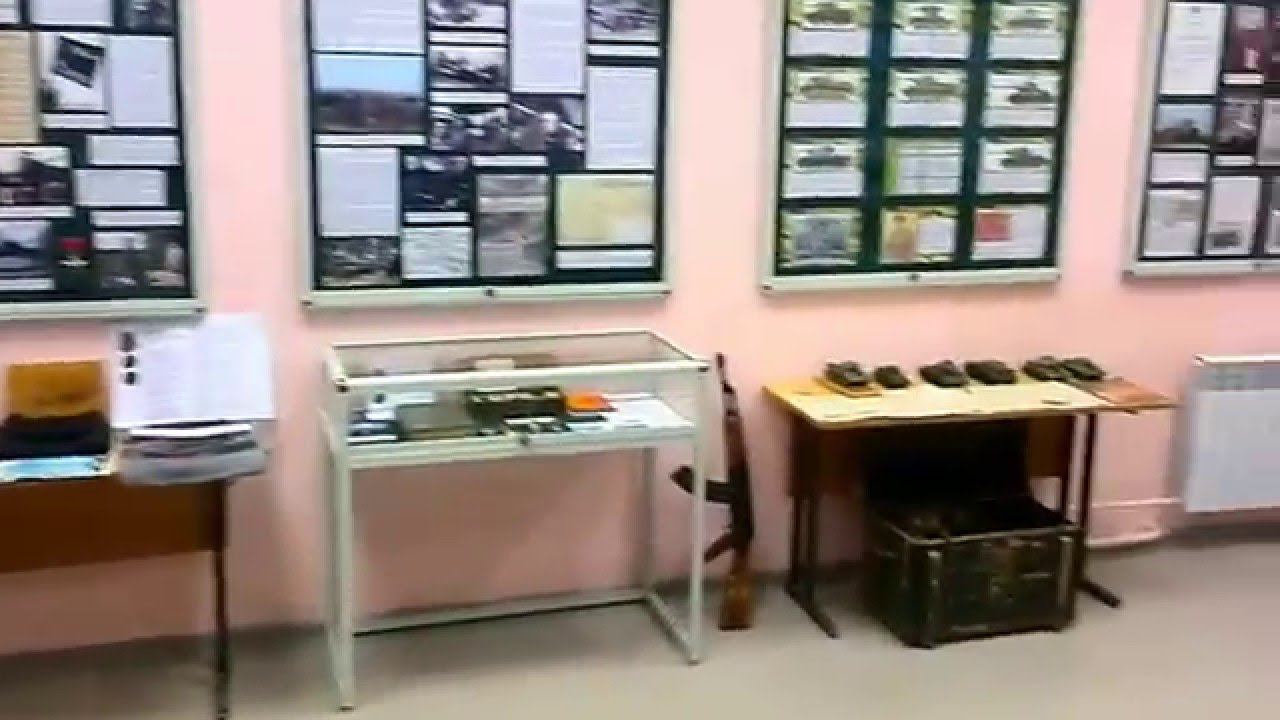Музей в школе №3 Протвино, часть залов смотреть онлайн