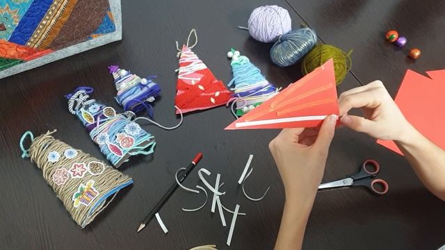 Новогодняя игрушка своими руками смотреть онлайн