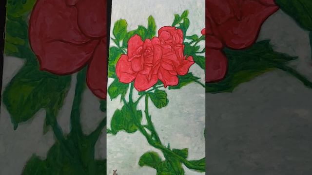 김선일한국화화실 2023 관송화실 채색화 장미꽃 사랑해요 16 смотреть онлайн