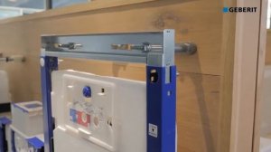 Тест надежности инсталляций для унитазов и смывных бачков Geberit