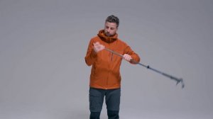 Как заменить ограничительное кольцо на треккинговой палке (Как надеть кольцо на палку) | Декатлон