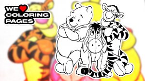 #52 Винни Пух Раскраска | МЫ ❤️ РАСКРАСКИ