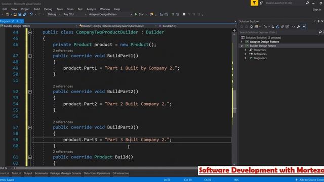 Builder Design Pattern