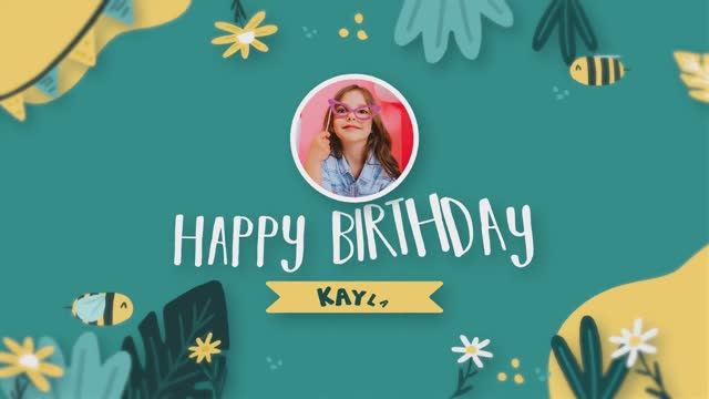 Videohive Happy Birthday Kayla » Free After Effects Templates - Premiere Pro Templates.mp4 смотреть онлайн