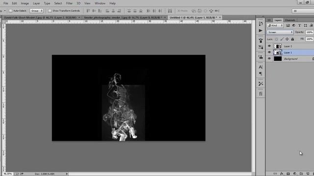 Photoshop | Amazing Photo Effects Smoke Girl смотреть онлайн