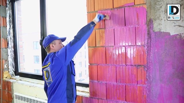 Тепло-, звукоизоляционная штукатурка De Luxe ТЕПЛОЛЮКС смотреть онлайн