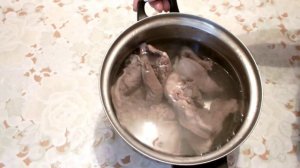 Как отварить Свиное сердце для салата