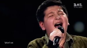 Aleksandre Zazarashvili - All By Myself (Celine dion cover) Voice Of Kids Ukraine