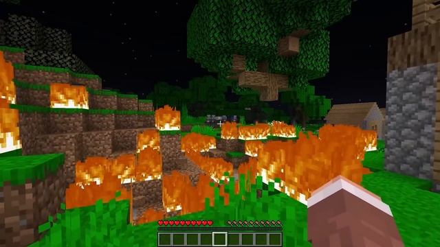 How to SAVE a Village from an invasion of Pillagers Minecraft Villager vs Pillager смотреть онлайн