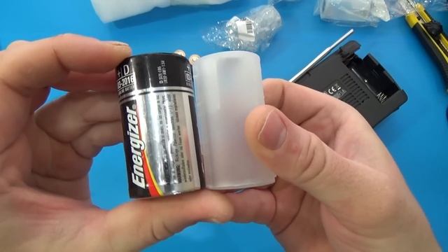 ДЕЛАЕМ из пальчиковой батарейки тип D!!!!!!! Aliexpress