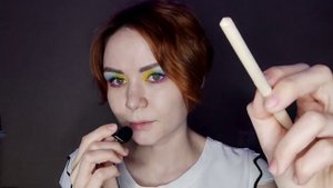 ASMR✨ ИГРА УГАДАЙ СЛОВО✨ ДВИЖЕНИЕ КИСТОЧКОЙ✨АСМР