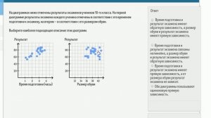 Примеры закономерностей на диаграмме рассеяния (видео 2)| Статистика и теория вероятностей