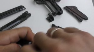 Полевой уход Люгер П08 / Fielf strip Luger P08