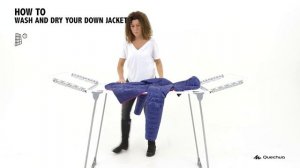 Как стирать и сушить пуховик в домашних условиях (Правильная стирка пуховика с мячиками) | Декатлон