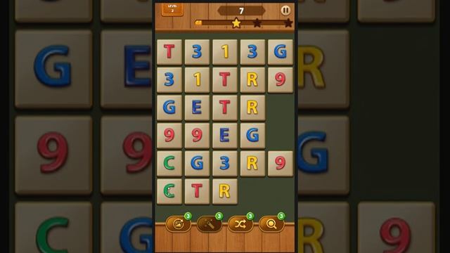 Puzzle game onet tile connect level1 and level2 complete