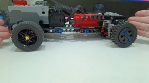 4х4 лего шасси на багги моторе.
