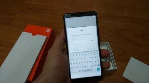 Первое включение/First switch-on смартфон Xiaomi Redmi 5 от 28.05.2018